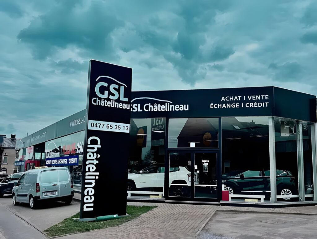Vente de voitures d’occasion certifiées chez GSL Châtelineau à Charleroi